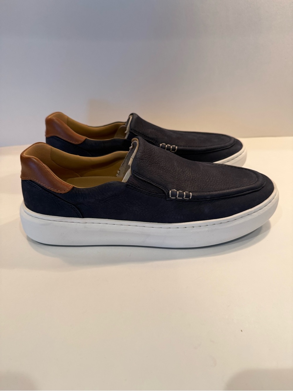 NEW Johnston & Murphy Anders Casual Slip On Sneaker